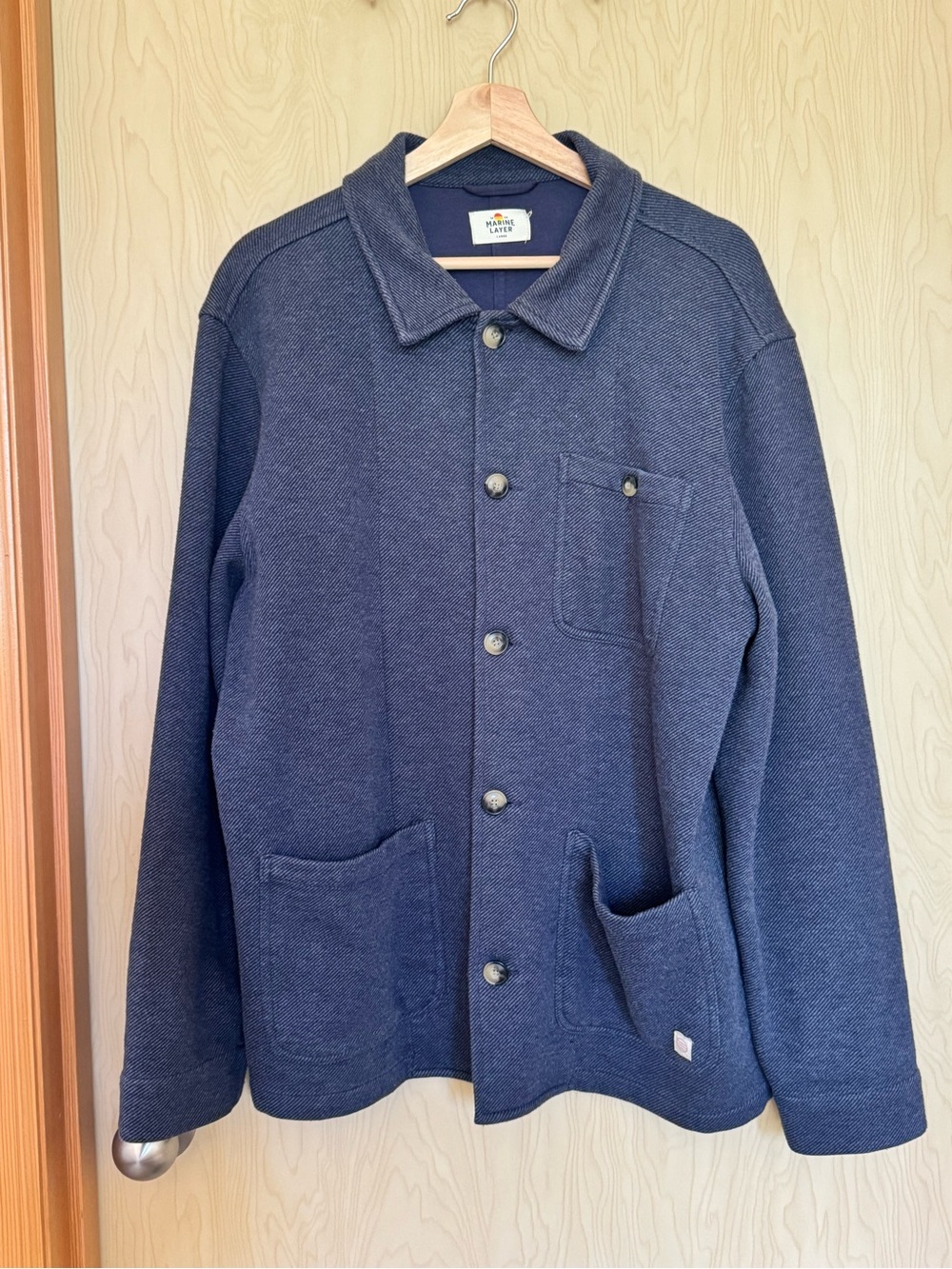 Marine Layer Men’s Jacket Button Down Overshirt